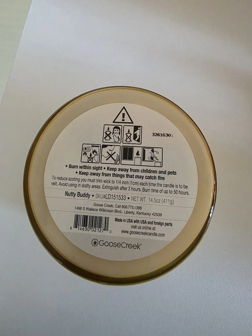 Goose Creek x Little Debbie Nutty Buddy Candle